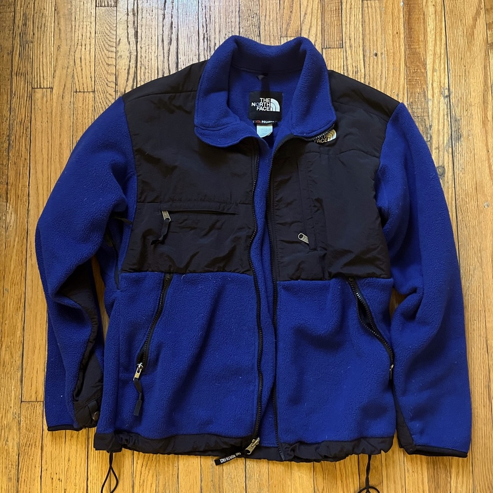 North Face Polartec fleece zip up jacket
